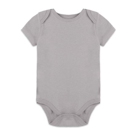 Боди базовое однотонное серое 500₽