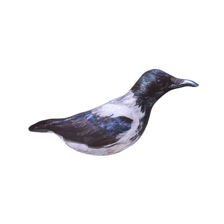 Игрушка-антистресс мягкая Ворона 60см 900₽