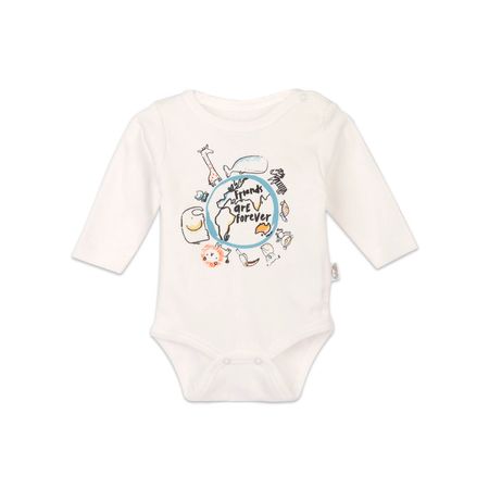 Боди Bebetto принт мир животных белое 500₽