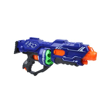 Бластер BLAZE STORM автомат на батарейках мягкие шарики 12шт 996₽