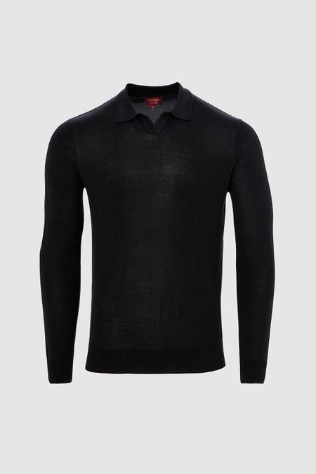 Джемпер поло Limited edition из шелка 0₽