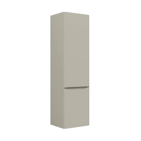 Шкаф пенал AQUAme S4 33 AQM9004BG подвесной цвет Бежевый 15000₽