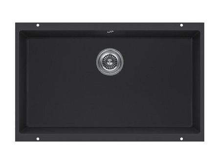 Кухонная мойка KUCHENSTERN UNDER 80 73x46 103BL10 цвет Черный 22000₽