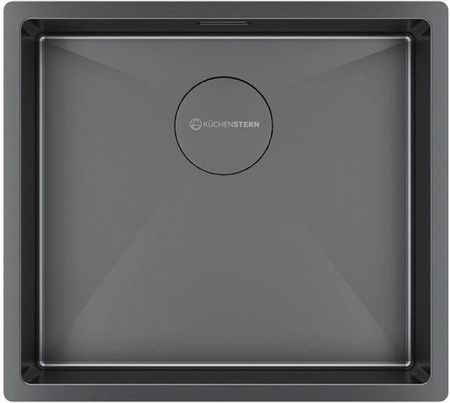Кухонная мойка KUCHENSTERN KRAFT 50 49x44 501GM50 цвет Вороненая сталь 42000₽