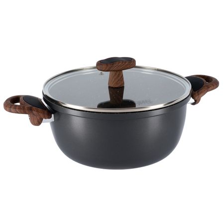 Алюминиевая кастрюля Gipfel Pola 2668 22 см31 л 3699₽