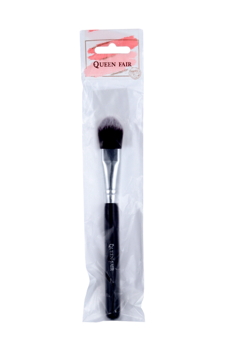 Кисть д/макияжа Queen fair Brush GRAPHITE 17 см цвет серый