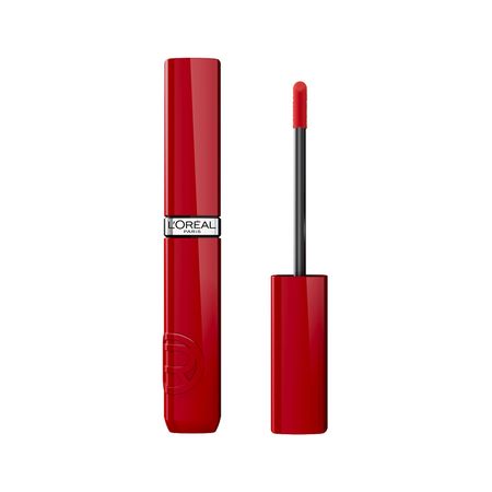 Помада для губ LOREAL INFAILLIBLE LAQUE RESISTANCE жидкая глянцевая тон 420 Le rouge paris