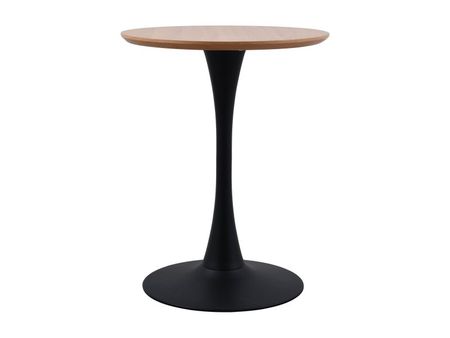 Кухонный стол divanru Тюлип 60 Древесный натуральныйЧерный 10990₽