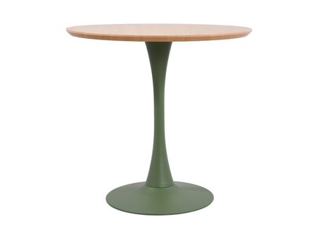 Кухонный стол divanru Тюлип 80 Древесный натуральныйОливковый 12990₽