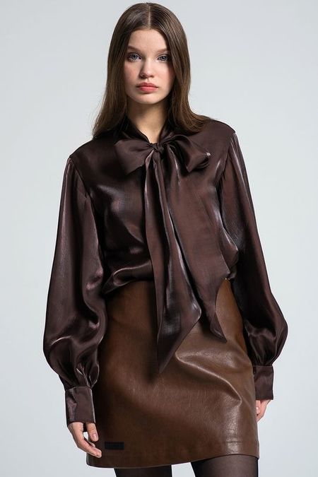 Юбка из искусственной кожи ALBERELLO 6750₽