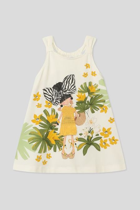 Сарафан хлопковый с принтом Mayoral 2930₽