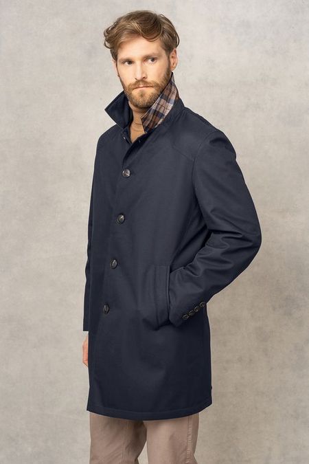 Плащ прямого кроя с отложным воротником DTMD 14900₽