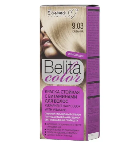 BIELITA COLOR тон №09.03 Саванна с витаминами