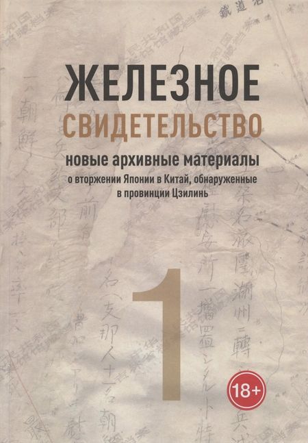 None Железное свидетельство. Новые архивные материалы о вторжении Японии в Китай, обнаруженные в провинции Цзилинь. Книга 1
