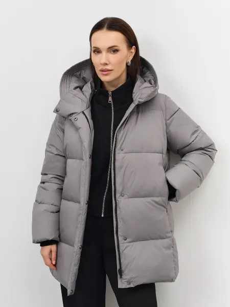 Удлиненная куртка с трикотажными манжетами SAVAGE 8799₽