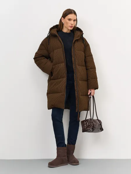 Пальто из фактурной ткани SAVAGE 7699₽