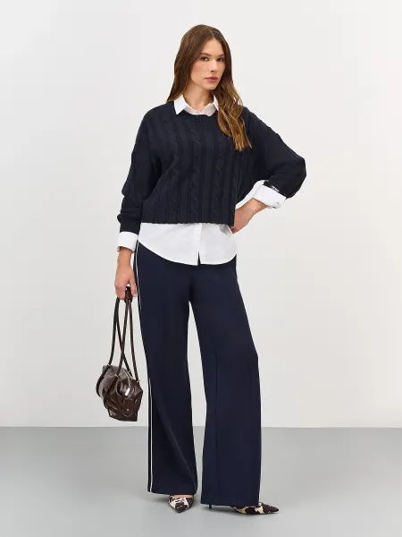 Трикотажные брюки с контрастным кантом SAVAGE 5599₽