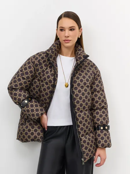 Куртка с геометрическим принтом SAVAGE 12599₽