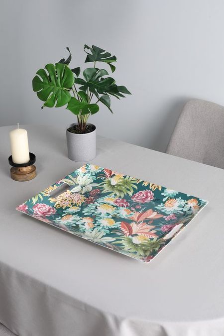 Поднос с принтом Green leaves COINCASA 2617₽