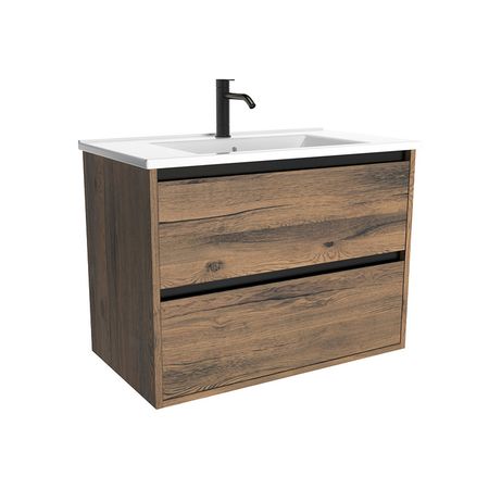 Тумба под раковину ЗОВ Парма 70 P70AT подвесная цвет Древесина Аттик 30496₽