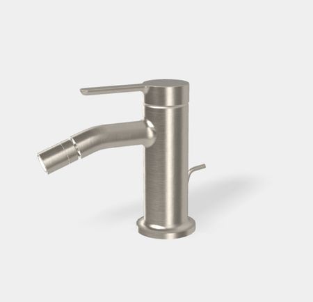 Смеситель для биде Fima Carlo Frattini Snap F3112SN с донным клапаном цвет Никель брашированный