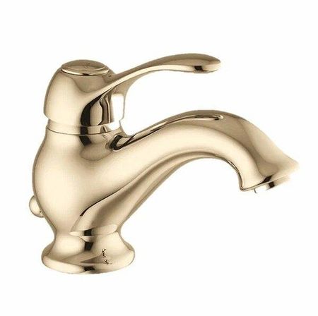 Смеситель для раковины Fima Carlo Frattini Lamp F3301OR с донным клапаном цвет Золото 54076₽