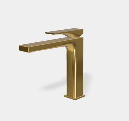 Смеситель для раковины Fima Carlo Frattini Zeta F3961LNOR с донным клапаном цвет Золото 97878₽