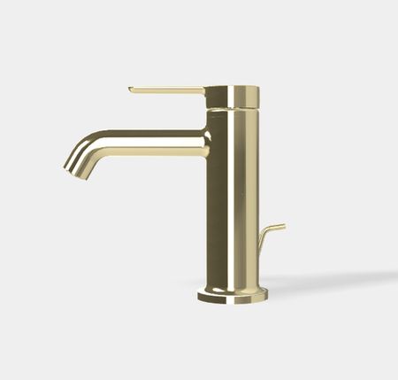 Смеситель для раковины Fima Carlo Frattini Snap F3111HL с донным клапаном цвет Шампань 45298₽