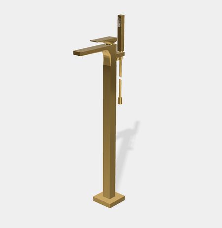 Смеситель для ванны Fima Carlo Frattini Zeta F39644NOR цвет Золото 329538₽