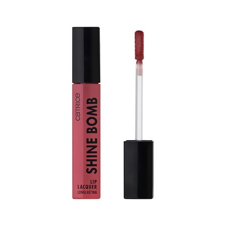 Помада для губ CATRICE SHINE BOMB LIP LACQUER глянцевая стойкая тон 080 Flirt alert