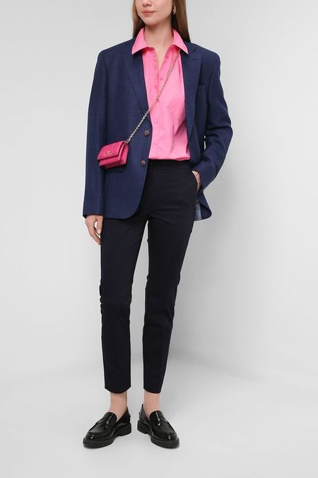 Однотонные брюки из хлопка Emme Marella 6490₽