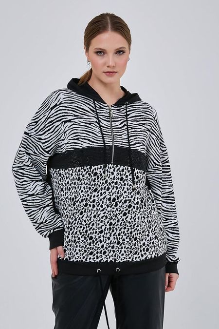 Толстовка с воротником на молнии STERN 7312₽