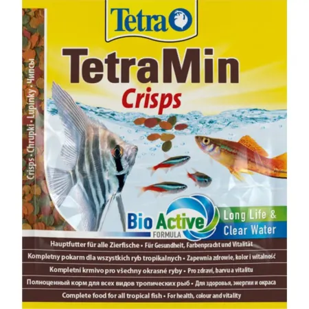 Tetra Min Pro Crisps корм в виде чипсов для всех видов рыб - 12 г саше 158₽