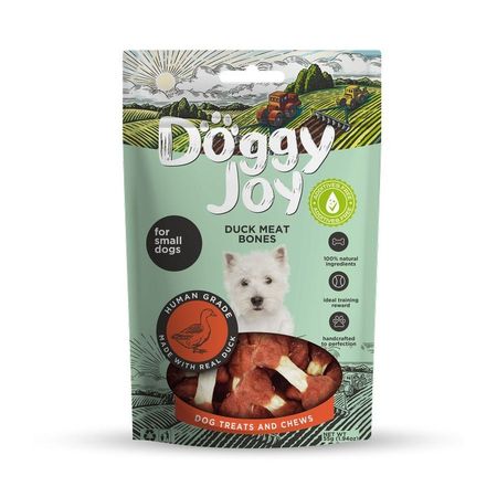 Doggy Joy лакомство для собак мелких пород косточки с мясом УТКИ - 55 г 198₽