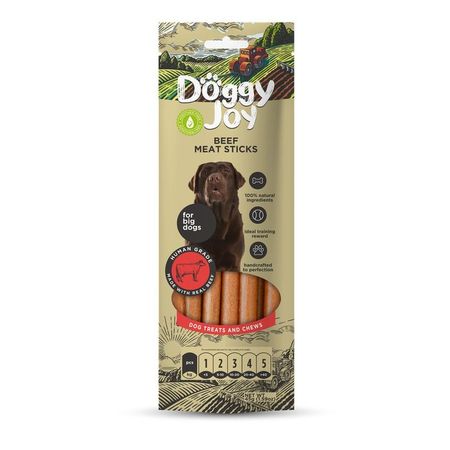 Doggy Joy лакомство для собак крупных пород мясные колбаски из ГОВЯДИНЫ - 45 г 156₽