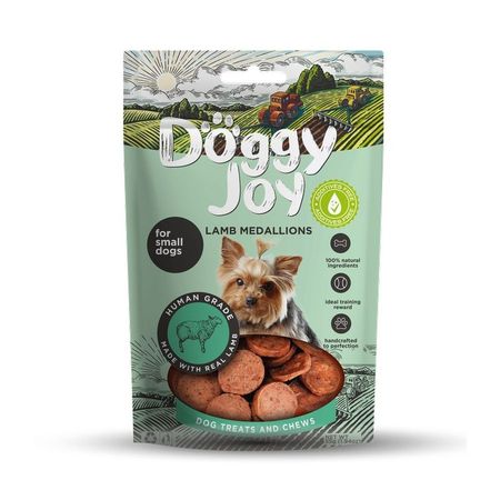 Doggy Joy лакомство для собак мелких пород медальоны из БАРАНИНЫ - 55 г 198₽