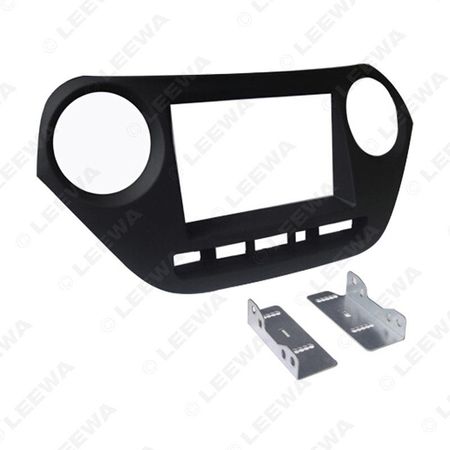 Hyundai I-10 Car Audio & DVD Navigation Modification Frame - High Config, Left Titanium LEEWA