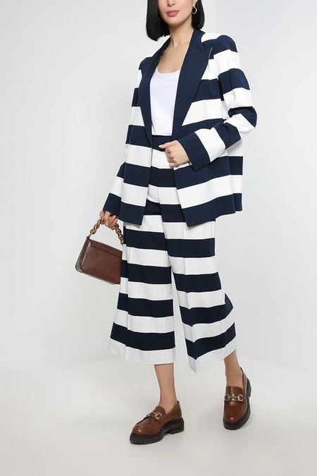 Брюки кюлоты укороченные из вискозы TWINSET 4717₽