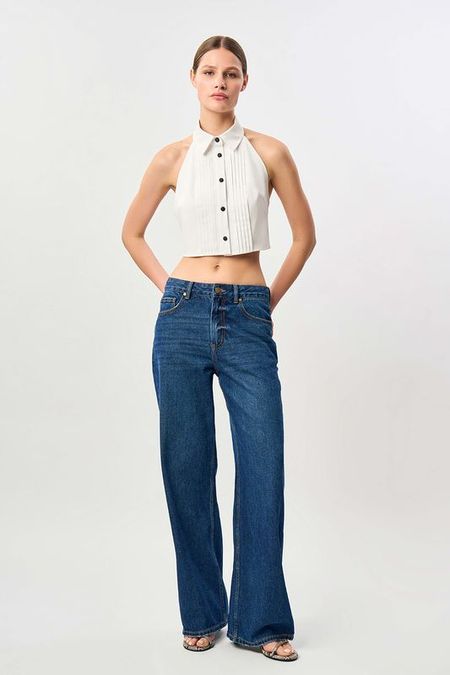 Топ-манишка без рукавов укороченный Fashion Rebels 7155₽