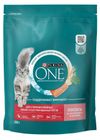 Сухой корм Purina ONE для стерилизованных кошек и кастрированных котов с лососем
