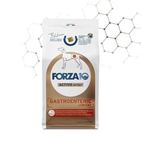 Forza10 Active Gastroenteric Low Fat сухой корм для взрослых собак при острых проблемах желудочно-кишечного тракта - 4 кг 5274₽