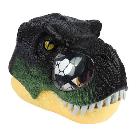Маска динозавра с окошками для глаз световые звуковые эффекты 2199₽