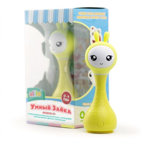 Игрушка обучающая Умный зайка Alilo R1 желтая 3645₽
