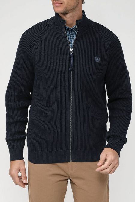 Хлопковый кардиган на молнии LERROS 4670₽