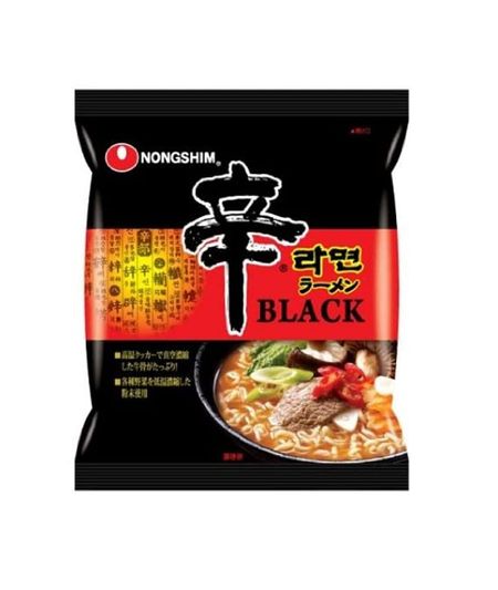 Shin Ramyun Black 130g 20 pieces 1 box (BLACK) [Product]