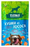 Лакомство для собак TiTBiT Кубики из лосося