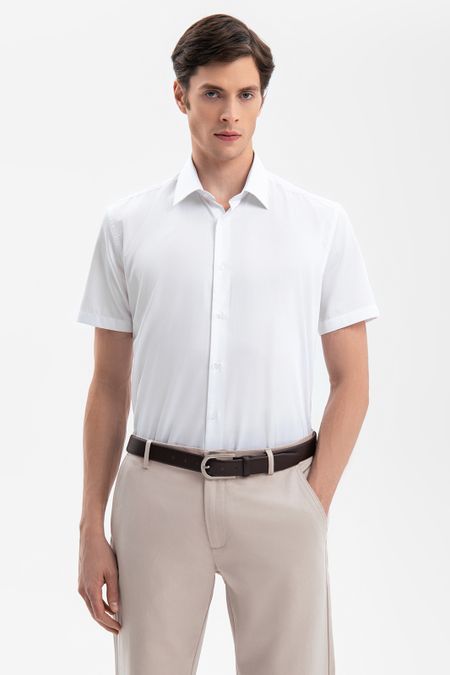 Сорочка с коротким рукавом из хлопка 3990₽