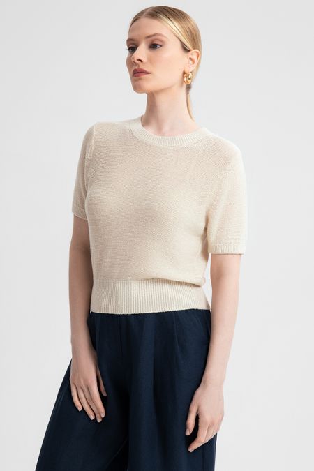 Джемпер с коротким рукавом 4990₽