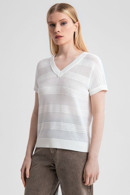 Футболка трикотажная в полоску 3990₽