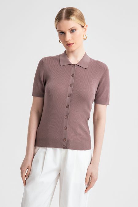 Кардиган из хлопка шелка и льна 5990₽